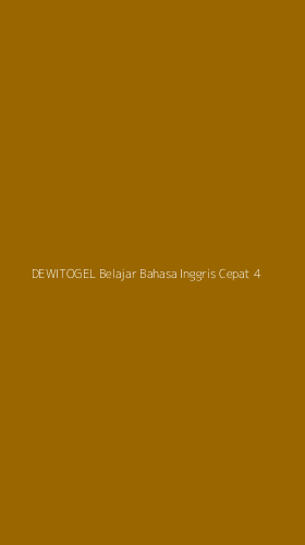 Tampilan Antarmuka Aplikasi Dewitogel Belajar Bahasa Inggris Cepat - 4