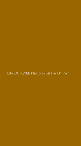 Tampilan Antarmuka Aplikasi Dingdong188 Platform Belajar Online - 1