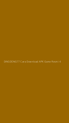 Tampilan Antarmuka Aplikasi Dingdong77 Cara Download Apk Game Resmi - 4