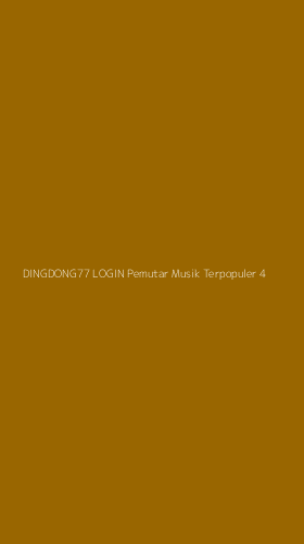 Tampilan Antarmuka Aplikasi Dingdong77 Login Pemutar Musik Terpopuler - 4