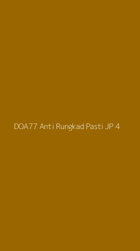 Tampilan Antarmuka Aplikasi Doa77 Anti Rungkad Pasti Jp - 4