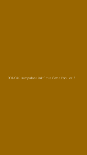Tampilan Antarmuka Aplikasi Dodo4d Kumpulan Link Situs Game Populer - 3