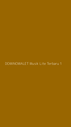 Tampilan Antarmuka Aplikasi Dominowalet Musik Lite Terbaru - 1