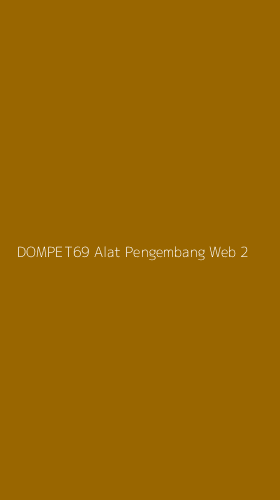 Tampilan Antarmuka Aplikasi Dompet69 Alat Pengembang Web - 2