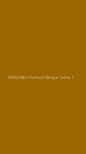 Tampilan Antarmuka Aplikasi Dragon69 Platform Belajar Online - 1