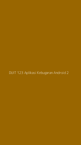 Tampilan Antarmuka Aplikasi Duit 123 Aplikasi Kebugaran Android - 2