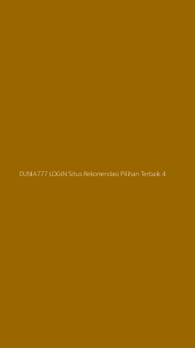 Tampilan Antarmuka Aplikasi Dunia777 Login Situs Rekomendasi Pilihan Terbaik - 4