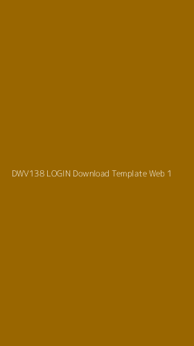 Tampilan Antarmuka Aplikasi Dwv138 Login Download Template Web - 1