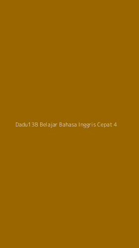 Tampilan Antarmuka Aplikasi Dadu138 Belajar Bahasa Inggris Cepat - 4