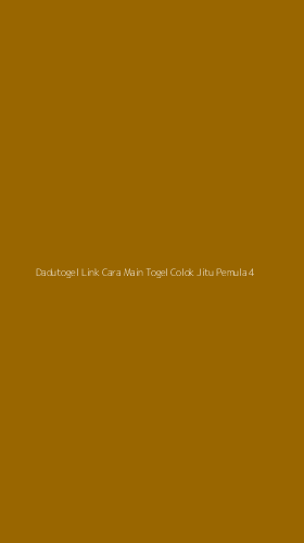 Tampilan Antarmuka Aplikasi Dadutogel Link Cara Main Togel Colok Jitu Pemula - 4
