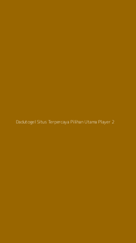 Tampilan Antarmuka Aplikasi Dadutogel Situs Terpercaya Pilihan Utama Player - 2