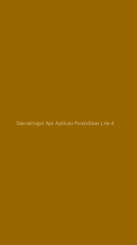 Tampilan Antarmuka Aplikasi Daerahtogel Apk Aplikasi Pendidikan Lite - 4