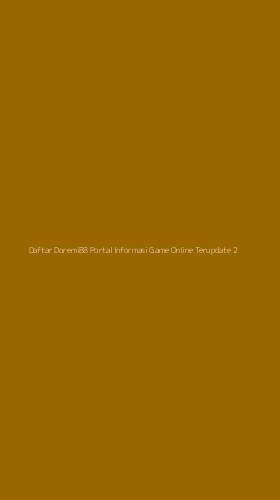 Tampilan Antarmuka Aplikasi Daftar Doremi88 Portal Informasi Game Online Terupdate - 2