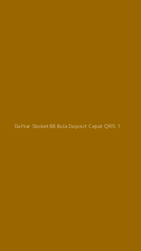 Tampilan Antarmuka Aplikasi Daftar Sbobet88 Bola Deposit Cepat Qris - 1