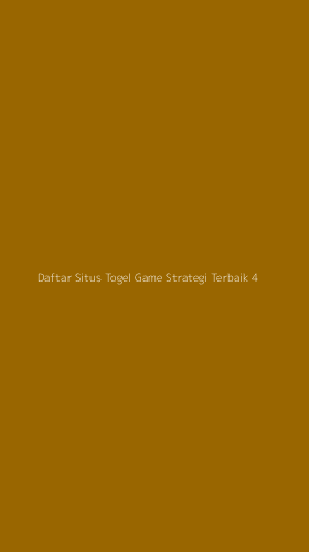 Tampilan Antarmuka Aplikasi Daftar Situs Togel Game Strategi Terbaik - 4