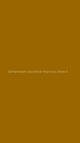 Tampilan Antarmuka Aplikasi Daftarsbobet Cara Daftar Akun Situs Resmi - 4