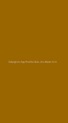 Tampilan Antarmuka Aplikasi Dalangtoto App Prediksi Bola Jitu Malam Ini - 4