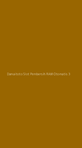 Tampilan Antarmuka Aplikasi Damaitoto Slot Pembersih Ram Otomatis - 3