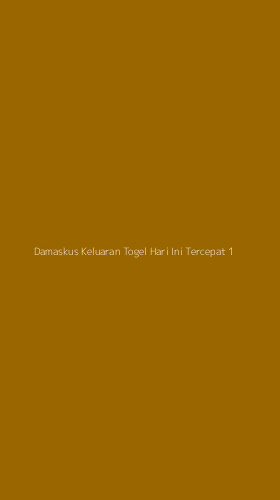 Tampilan Antarmuka Aplikasi Damaskus Keluaran Togel Hari Ini Tercepat - 1