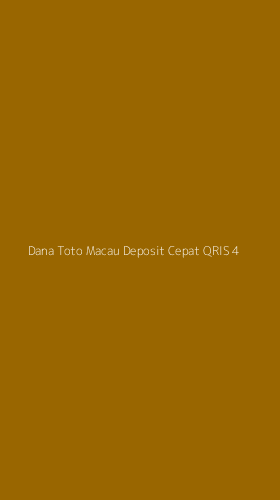 Tampilan Antarmuka Aplikasi Dana Toto Macau Deposit Cepat Qris - 4