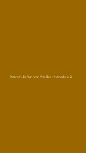 Tampilan Antarmuka Aplikasi Danatoto Daftar Akun Pro Slot Internasional - 2