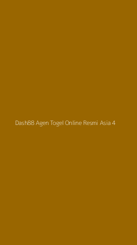 Tampilan Antarmuka Aplikasi Dash88 Agen Togel Online Resmi Asia - 4