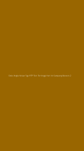 Tampilan Antarmuka Aplikasi Data Angka Keluar Sgp Rtp Slot Tertinggi Hari Ini Gampang Maxwin - 2