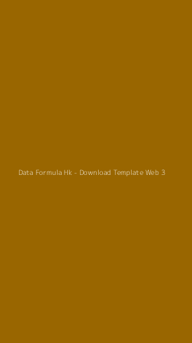 Tampilan Antarmuka Aplikasi Data Formula Hk - Download Template Web - 3