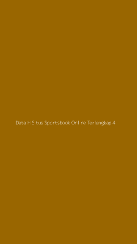 Tampilan Antarmuka Aplikasi Data H Situs Sportsbook Online Terlengkap - 4