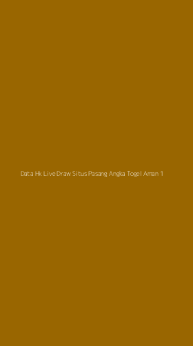 Tampilan Antarmuka Aplikasi Data Hk Live Draw Situs Pasang Angka Togel Aman - 1