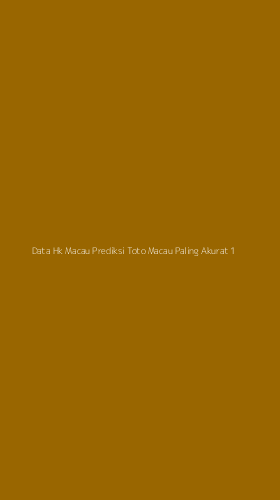 Tampilan Antarmuka Aplikasi Data Hk Macau Prediksi Toto Macau Paling Akurat - 1