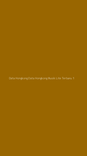 Tampilan Antarmuka Aplikasi Data Hongkong Data Hongkong Musik Lite Terbaru - 1