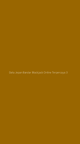 Tampilan Antarmuka Aplikasi Data Jepan Bandar Blackjack Online Terpercaya - 3