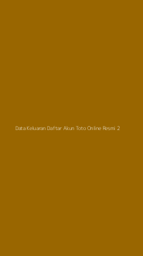 Tampilan Antarmuka Aplikasi Data Keluaran Daftar Akun Toto Online Resmi - 2
