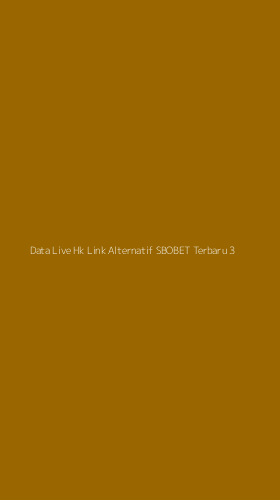 Tampilan Antarmuka Aplikasi Data Live Hk Link Alternatif Sbobet Terbaru - 3