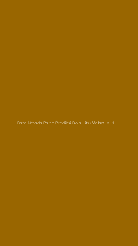 Tampilan Antarmuka Aplikasi Data Nevada Paito Prediksi Bola Jitu Malam Ini - 1