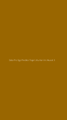 Tampilan Antarmuka Aplikasi Data Pro Sgp Prediksi Togel Jitu Hari Ini Akurat - 3