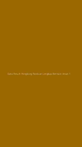 Tampilan Antarmuka Aplikasi Data Result Hongkong Panduan Lengkap Bermain Aman - 1