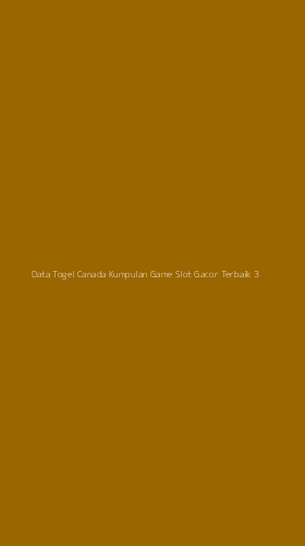 Tampilan Antarmuka Aplikasi Data Togel Canada Kumpulan Game Slot Gacor Terbaik - 3