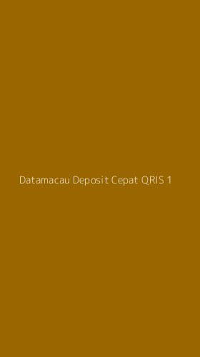 Tampilan Antarmuka Aplikasi Datamacau Deposit Cepat Qris - 1