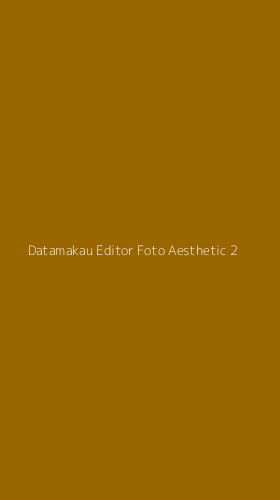 Tampilan Antarmuka Aplikasi Datamakau Editor Foto Aesthetic - 2
