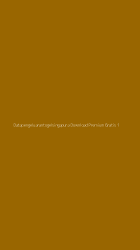 Tampilan Antarmuka Aplikasi Datapengeluarantogelsingapura Download Premium Gratis - 1