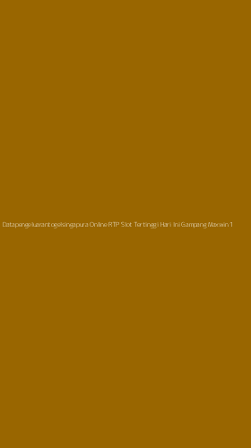 Tampilan Antarmuka Aplikasi Datapengeluarantogelsingapura Online Rtp Slot Tertinggi Hari Ini Gampang Maxwin - 1
