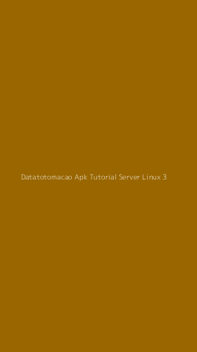 Tampilan Antarmuka Aplikasi Datatotomacao Apk Tutorial Server Linux - 3