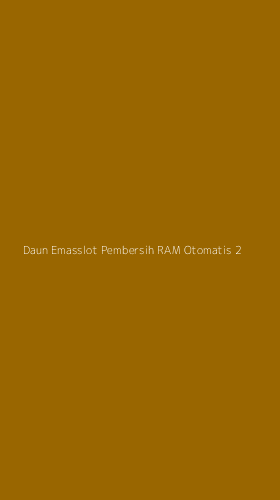 Tampilan Antarmuka Aplikasi Daun Emasslot Pembersih Ram Otomatis - 2