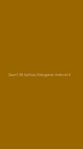 Tampilan Antarmuka Aplikasi Daun138 Aplikasi Kebugaran Android - 4