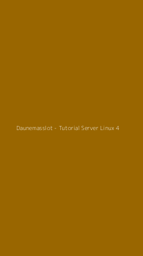 Tampilan Antarmuka Aplikasi Daunemasslot - Tutorial Server Linux - 4