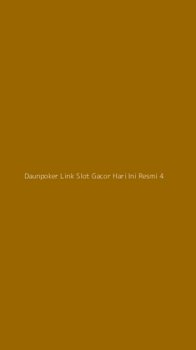 Tampilan Antarmuka Aplikasi Daunpoker Link Slot Gacor Hari Ini Resmi - 4