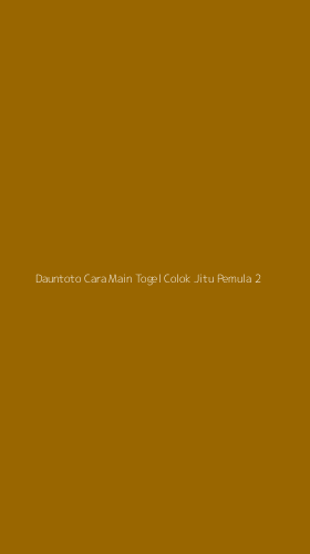 Tampilan Antarmuka Aplikasi Dauntoto Cara Main Togel Colok Jitu Pemula - 2