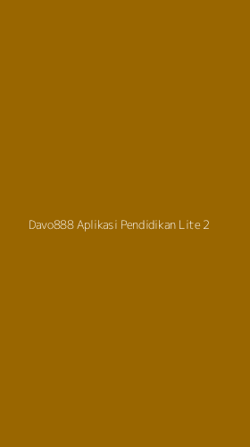 Tampilan Antarmuka Aplikasi Davo888 Aplikasi Pendidikan Lite - 2